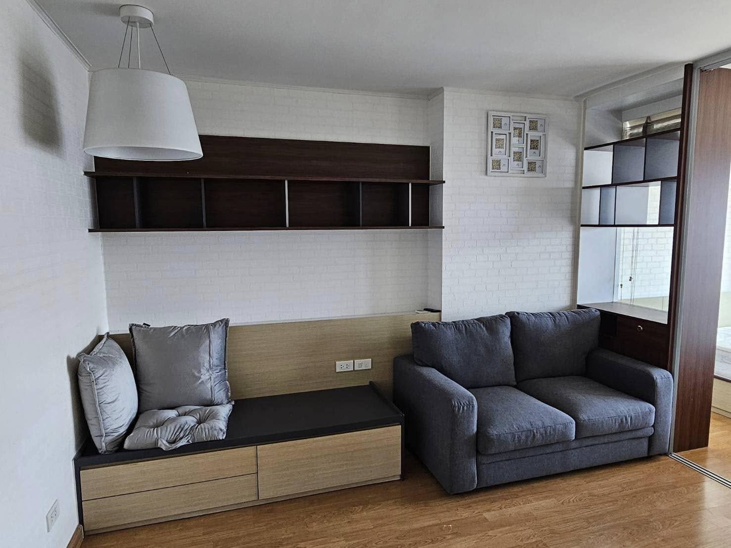 (CRH-1184) Rented< Delight at Huay Kwang Station, 1bed 33 sq m. 16FL