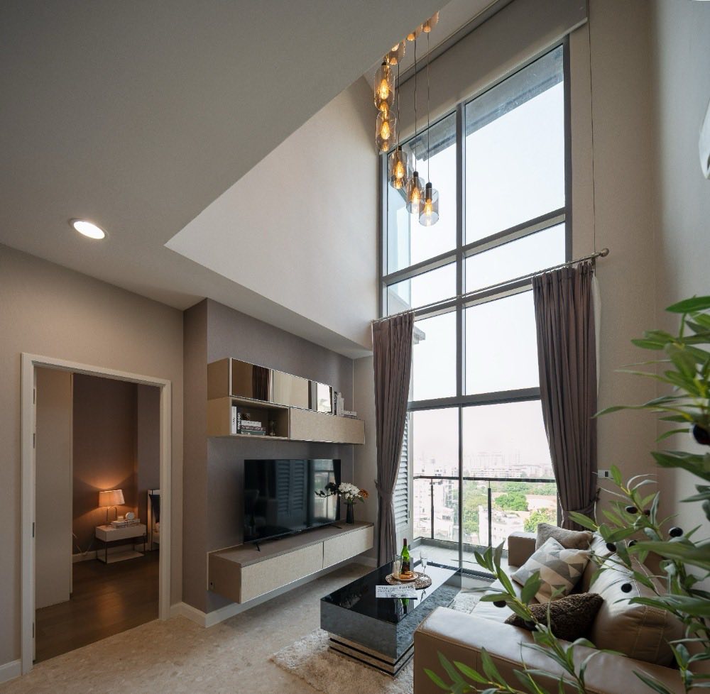 (CRB-1348) The Crest Sukhumvit 34 ,2bedsDuplex,2baths,98.05sqm,37fl.