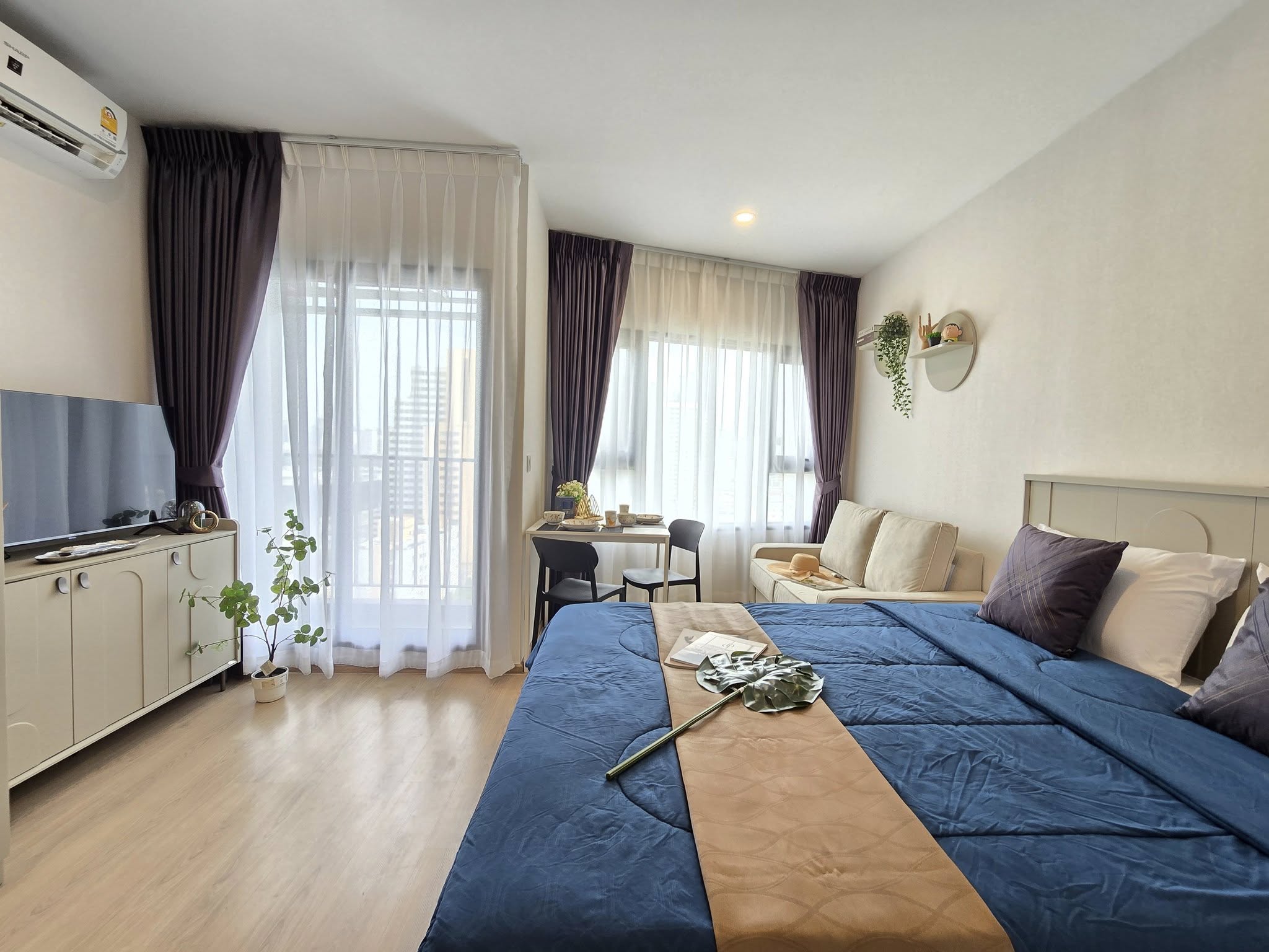 (CRB-1390) Life Rama 4 - Asoke ,1bedStudio,1bath,27sqm,15fl.