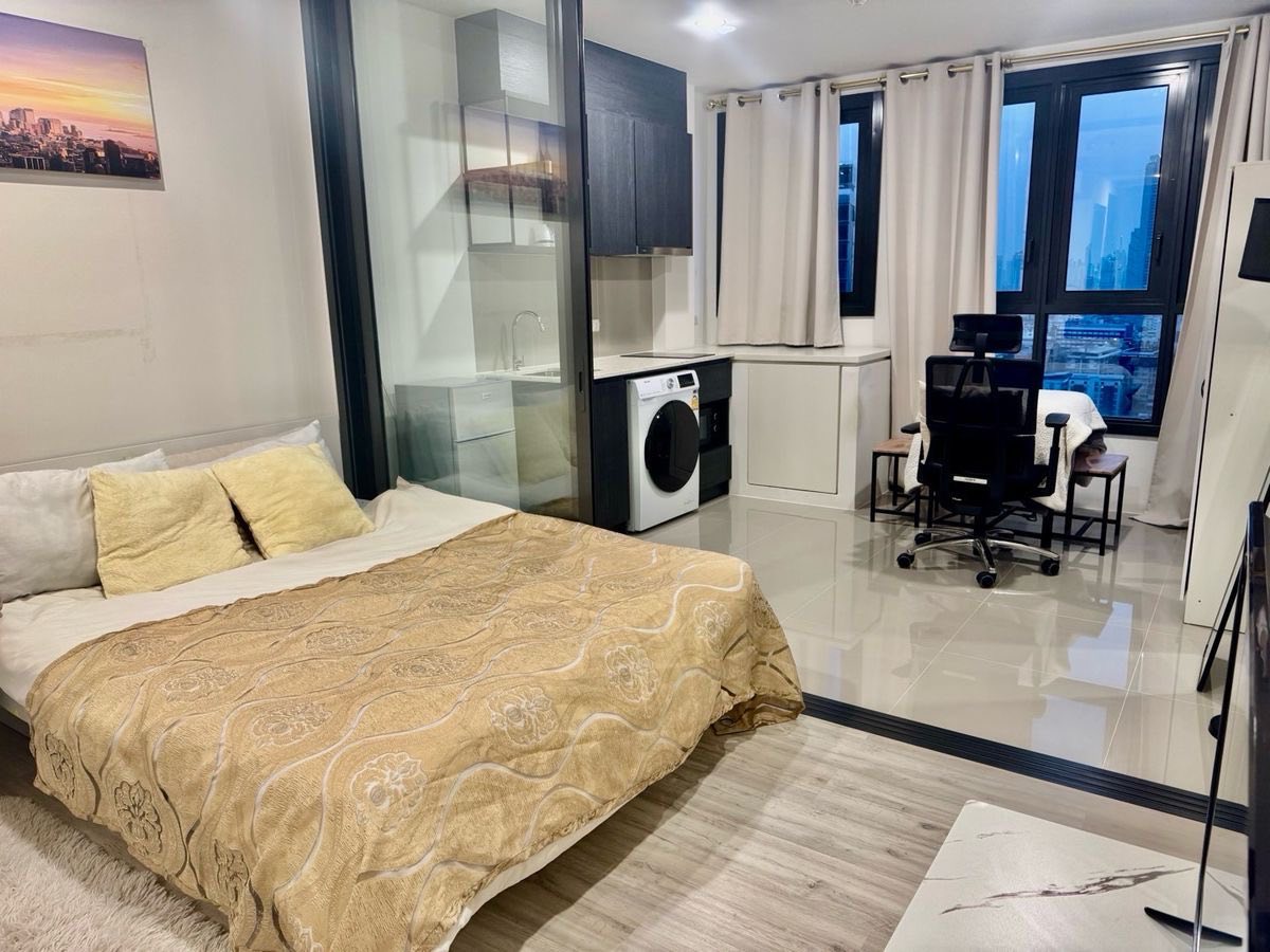 (CRB-1483) Rented>XT Huaikhwang ,1bedstudio,31sqm,23fl,towerA.