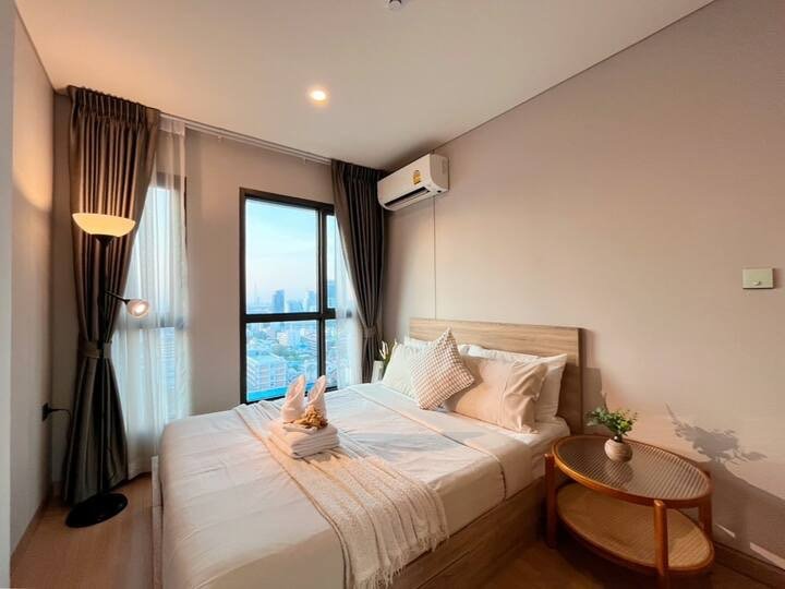 (CSB-1497) Lumpini Suite Dindaeng-Ratchaprarop ,1bed,1bath,28.26sqm,19fl.