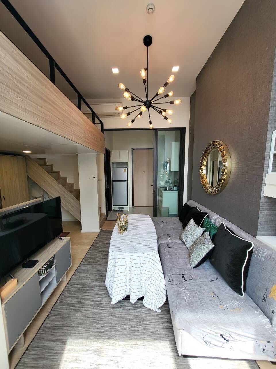 (CRB-1502) Chewathai Residence Asoke ,1bedDuplex,1bath,39sqm,11fl.