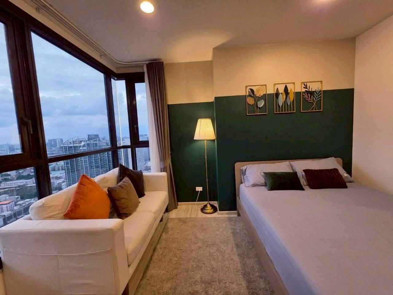 (CRB-1672) XT Huaikhwang ,1bed,1bath,30sqm,40fl.