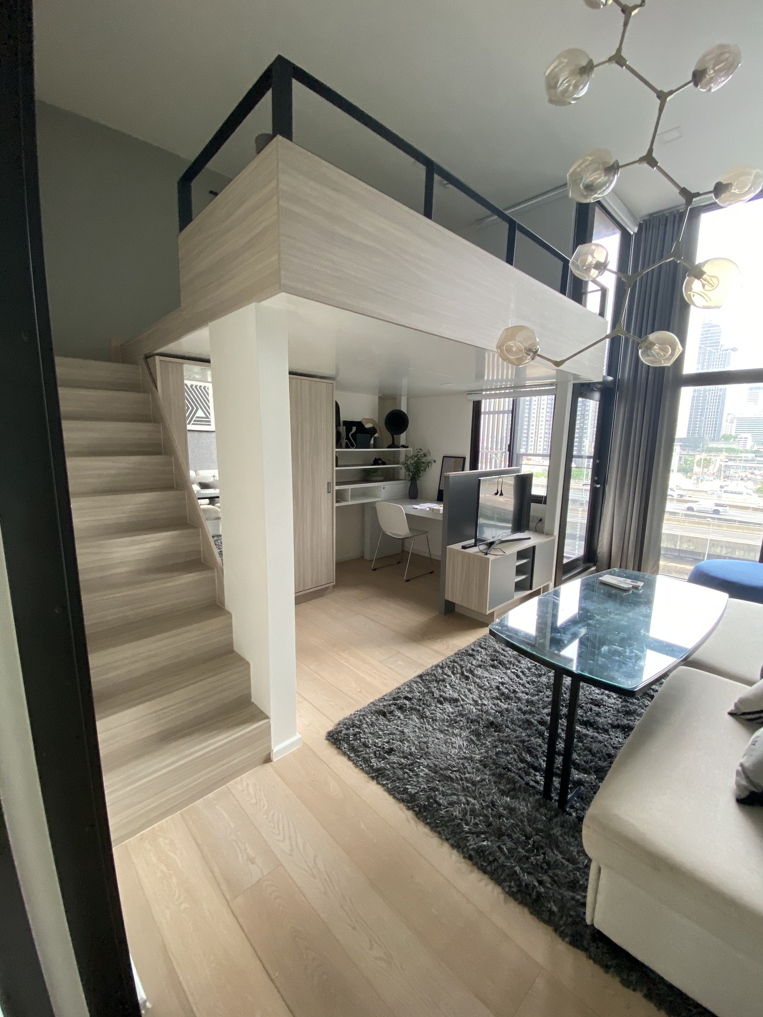 (CRB-1798) Chewathai Residence Asoke ,1BedDuplex,1bath,40.92sqm,8fl.