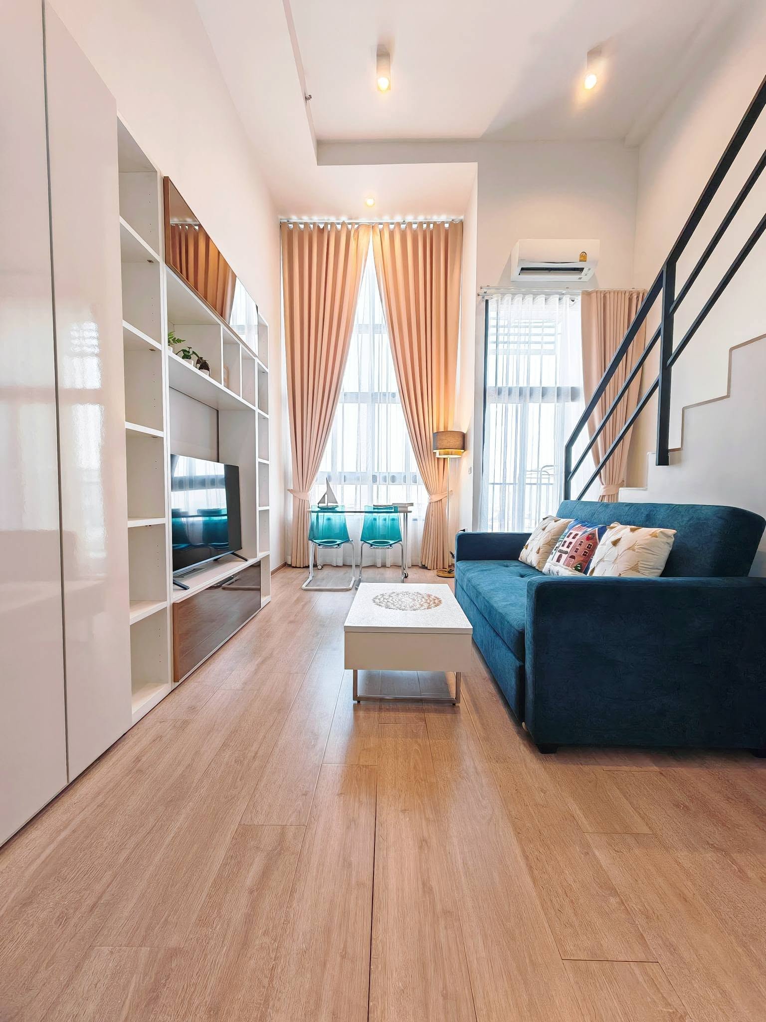(CRB-1822) Ideo Rama 9 - Asoke ,1bedDuplex,1bath,36sqm,31fl.
